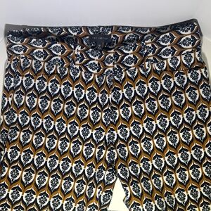 The Limited Patterned Crop Pants